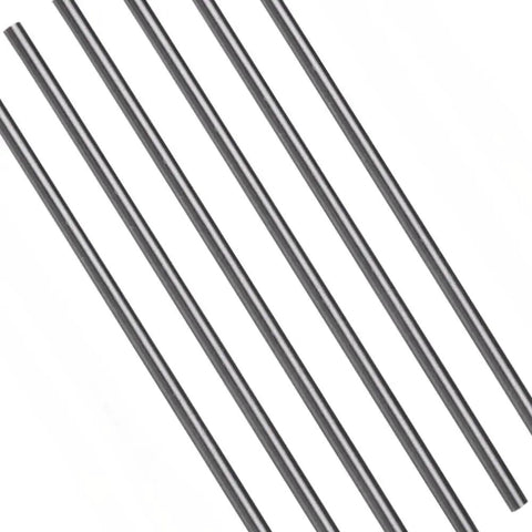 Set Of 6 5.5mm By 300mm 304 Stainless Steel Sturdy Round Rods For Metalworking And DIY Projects Rust Resistant Easy To Cut And Customizable Length