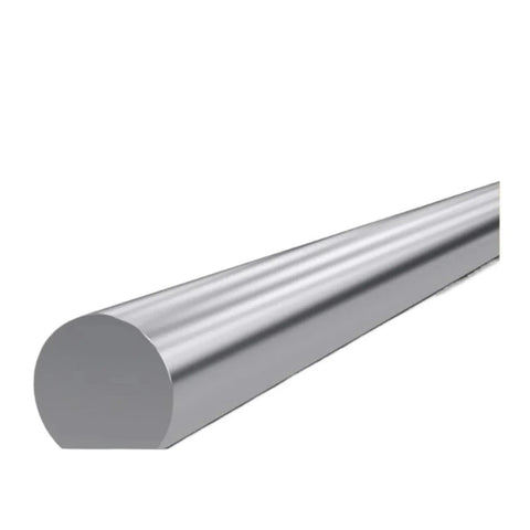 304 Stainless Steel Shaft Rod 8mm 10mm Linear Ground Bar for Milling Drilling and Turning close-up view