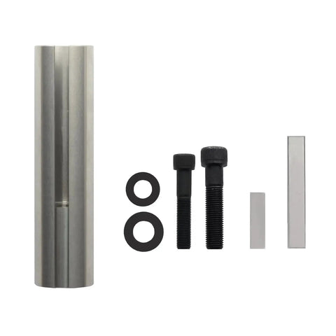 304 Stainless Steel Engine Bearing Sleeve Adapter Extends Crankshaft Diameter From 1 Inch To 1-1/8 Inch with bolts and washers