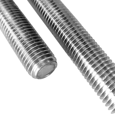 Versatile 304 stainless steel fully threaded rods deliver strong, secure, continuous threading for DIY projects, fixtures, suspensions, and outdoor installations with 3/8 inch diameter, 12 inch length, right hand threads, 2 pack