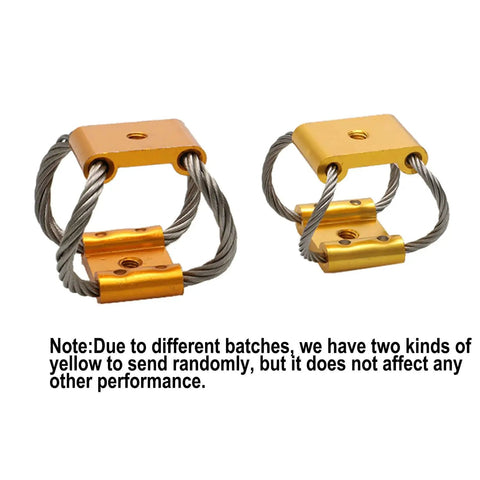 High strength 304 stainless steel wire rope isolator provides stable anti vibration damping for cameras and aerial gear
