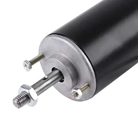Close-up of 30W CW/CCW High Speed Permanent Micro DC Magnet Motor Low Noise Permanent Magnet DC Motor for DIY Generator (12V 3500rpm)
