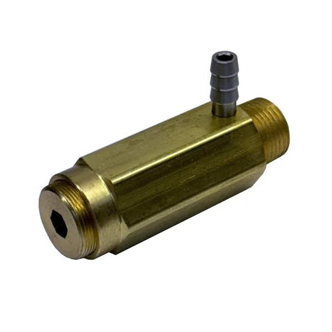 General Pump 100723 brass cold water safety relief valve with hose barb, 6 GPM, 6000 PSI