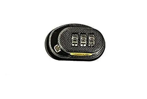 Set Your Own Combination Gun Trigger Lock For Pistols And Rifles Secure Firearm Access with adjustable guard, 3-dial code shown