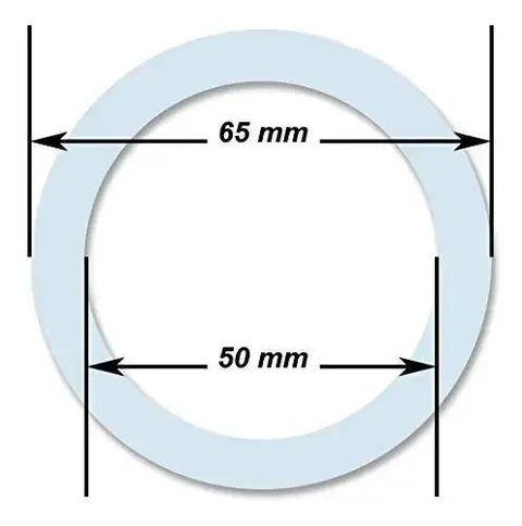 Silicone Replacement Gasket For Moka Pot Stovetop Espresso Makers 3 And 4 Cup 85mm Fits Roma Milano Alpha Capri Amore And Bella BPA Free