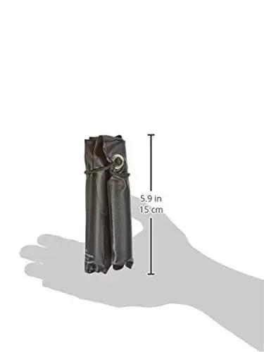Rolled pouch for Six Piece Hollow Steel Punch Set From Three Sixteenths Inch To Half Inch With Roll Pouch Perfect For Leather Rubber
