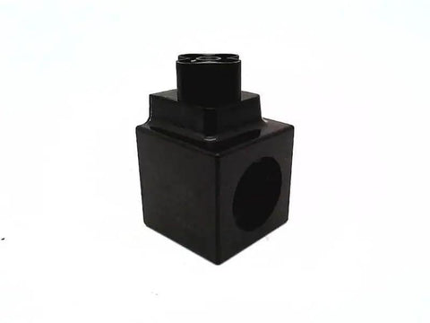 Black 110/120 VAC Solenoid Coil WE6 EW110K4 Hydraulic Valve, 50/60 Hz Replacement Assembly, AC Electromagnet Component