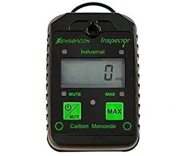 Industrial CO Carbon Monoxide Monitor with Visual Audible and Vibrating Alerts, waterproof, Sensorcon certified.