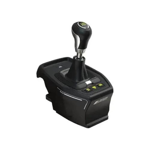 VelocityOne sim racing shifter and handbrake, black, 7-gear with R-H gate, for PC and Xbox.