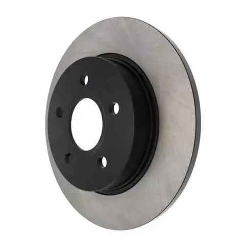 Centric Premium rear brake rotor, 120.61099, metal disc with black hub for Ford Focus