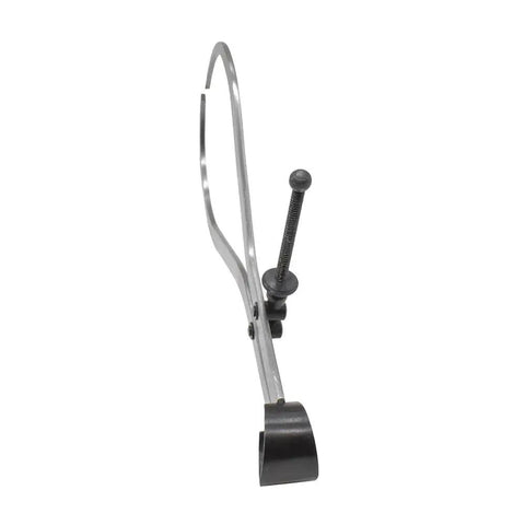 Side view of Pro Grade 8 Inch Outside Caliper for accurate external measurement of round stock tubing with forged steel legs.