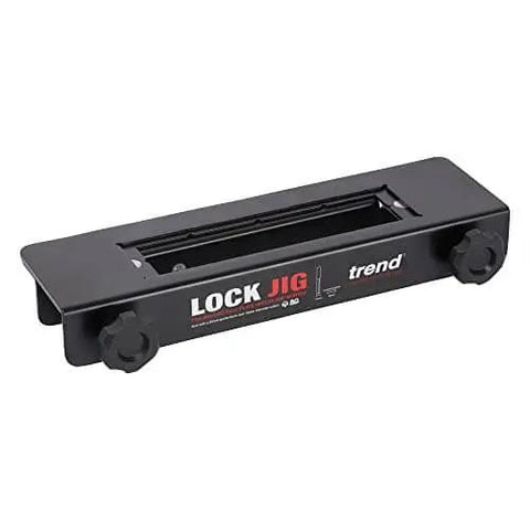 Pro Grade Lock Jig Kit For Routing Face Plate Recess And Mortise, Fast Tool Free Setup With Locking Levers And Twin Clamping Knobs