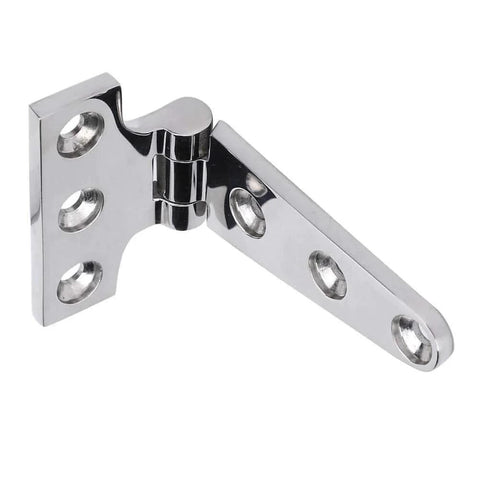 316 Stainless Steel T Hinge Resistance Mirror Polished three sizes for cabinet doors, garden gates, boating and yachts durable marine-grade hardware