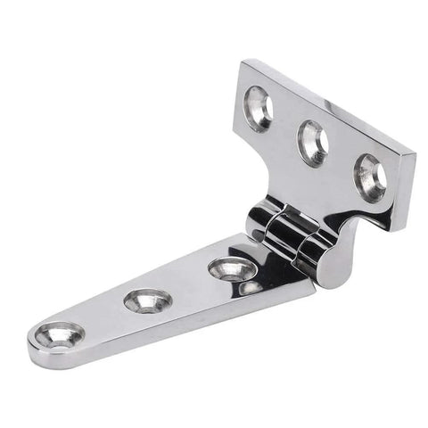 316 Stainless Steel T Hinge Resistance Mirror Polished Three Sizes For Cabinet Doors Garden Gates Boats And Yachts Durable Marine Grade Hardware