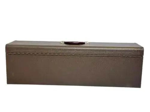 32-Inch Industrial Steel Toolbox With Brown Wrinkle Powder Coat, Padlockable Security, Steel Tool Tray Included, Built-To-Last, Heavy-Duty 0.8mm Steel Construction For Home Shop Or Garage Use BW00200320