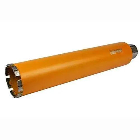 3 Inch Diamond Turbo Core Drill Bit Hole Saw For Concrete And Masonry, 14 Inch Drill Depth, 1-1/4 Inch Arbor For Core Drill Stand Rig