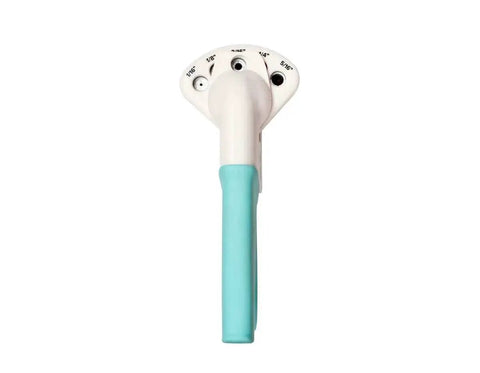 Multi Size Hole Punch For Leather, Paper, Fabric And More Rotates Through Five Hole Sizes Tool with ergonomic handle