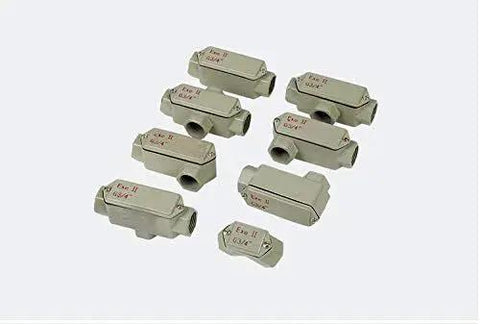 Explosion Proof Junction Box For Three Way Angled Wiring, industrial-grade, durable weatherproof enclosures with BHC ports for G2 series.
