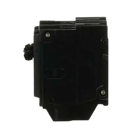 Side view of Single 100 Amp Double-Pole Circuit Breaker 120/240V THQL Load Center GFCI Plug-In Thermal-Magnetic Q-Line