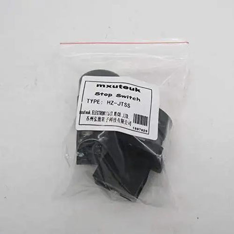 Packaging of Momentary Start Stop Push Button Station With Red Mushroom Emergency Stop Switch 1NC Latching Stop And 1NO Momentary Start HZJTSS