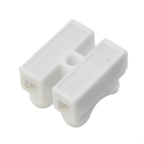 Spring Wire Connector Terminal Block 2 Pin Quick Connect Cable Clamp for LED Strip Lights No Screws Needed Fast Install 20 12 AWG