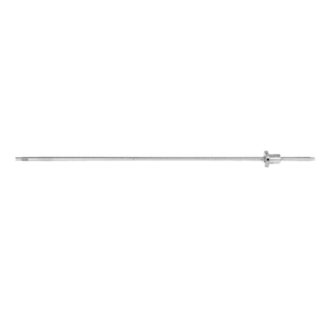 Anti Backlash Ball Screw Tool With Rolled Ballscrew And Ballnut SFU1204 700mm Piercing Ball Screw On Tool Without Side End Supports