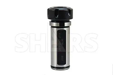 ER32 Coolant Through Straight Shank Extension Tool Holder With O Ring Seal And Slotted Nut, 50mm Collet Nut, M40x1.5 Threads