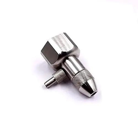 Waterjet Diamond Cutting Head Assembly For High Pressure Cutting Machines, Diamond Cutting Head, Silver Finish, Precision Close-Up View