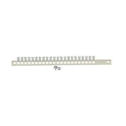 Single 24-Hole Load Center Grounding Kit TGK24CP for PowerMark Gold Panelboard Ground Bar with mounting screws