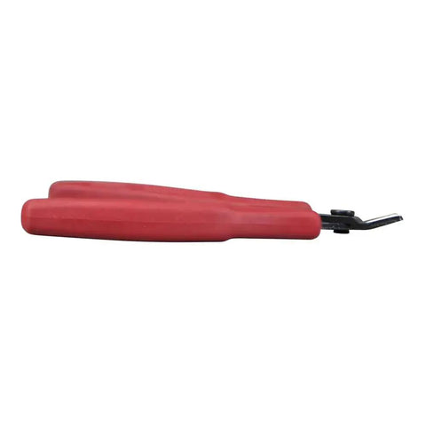 Ultra Slim 5-Inch Diagonal Flush Cutters For Micro Wire And Zip Ties, Precise Flat Cut With Pinch Cutting, Tight Space Cutter For Confined Areas, Made In USA side view