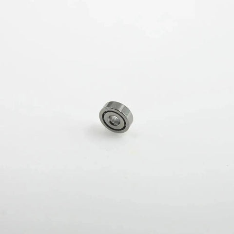 Stainless Steel Mini Bearing 681 Full Bead 1 X 3 X 1 Ultra Small For Four Wheel Drive, Pre Lubricated, shown on white background.