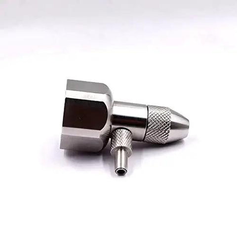 Waterjet Diamond Cutting Head Assembly For High Pressure Cutting Machines, Diamond Cutting Head, Silver Finish, Heavy Duty Water Jet Head
