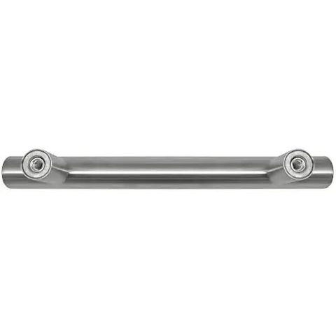 Front view of Melrose Stainless Steel Oversized Appliance Pull 12 Inch Center To Center 16 Inch Overall With Mounting Screws Included