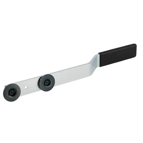 Duct Stretcher With Offset Handle For Easy Ductwork Alignment And Pulling In Tight Spaces To Simplify Drive Cleat Installations And Protect Your Hands