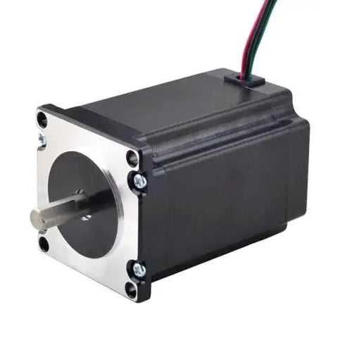 Single Axis CNC Stepper Motor Kit With Nema 23 2.4Nm Torque, 4A Current, 20-50V DC Drive, Includes DM542T Digital Driver close-up view
