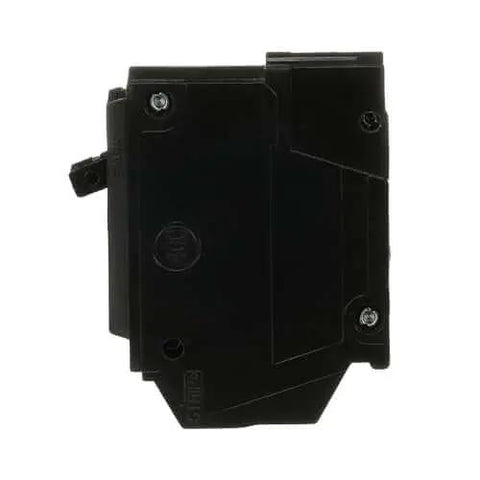 Side view of 1-Pack THQL1120 20A Single-Pole Circuit Breaker, 120/240 VAC, 10 kA Interrupting Rating, thermal-magnetic plug-in