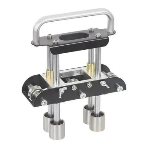 Sheet Metal Bender Tool With Manual Brake And Shears For Precise 0 To 90 Degree Bends In Iron And Aluminum 19.2x7.1x25cm