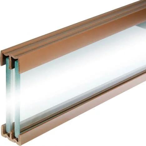 4 Ft Plastic Sliding Door Track Kit For One Quarter Inch Bypass Glass Doors Lightweight Cabinet Door Sliding Track For Small Enclosures
