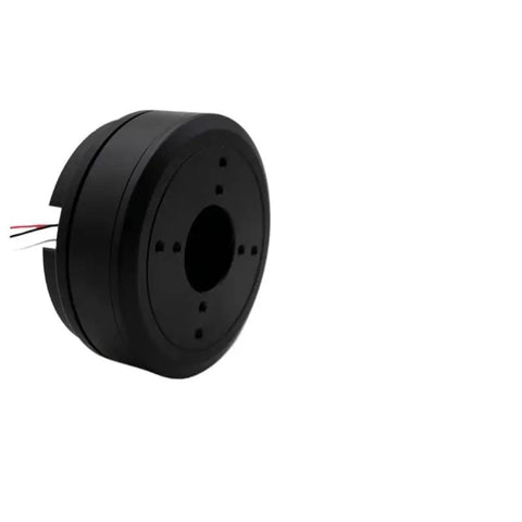 Side view of Beefy Torque Low Speed Flat Motor With Encoder Based Turntable Servo And Brushless DC Motor Control, showing sealed design.