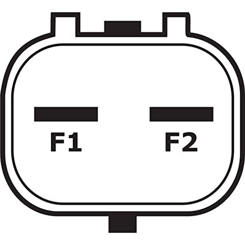 Plug connector diagram for Alternator Replacement For Dodge Dakota 2.5L 1999 2000 And Jeep Cherokee TJ Wrangler 2.5L 4.0L 1999 2000