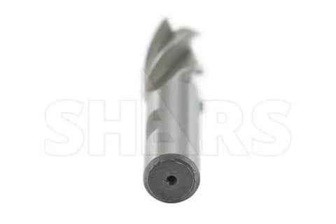 Front view of Seven Eighths Inch HSS Four Flute End Mill Center Cutting for Metalworking with Three Quarter Inch Shank Shars