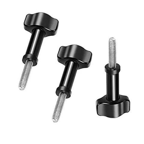 316 Stainless Steel Thumbscrew For GoPro Hero 5 Through 11 And Insta360 One R X3 X2 1/4 Inch Standard Screw Hole Heavy Duty 3 Pack