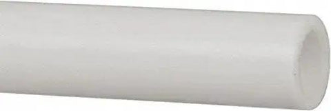 PTFE Bowden Tube For 1.75mm Filament, 2 Meters Long, white tubing, close-up view, 2.0mm ID and 4.0mm OD, Teflon material
