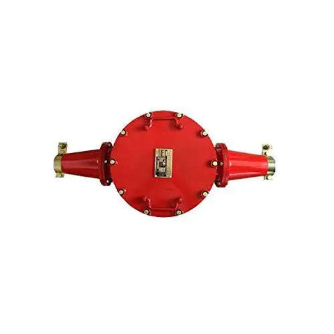 Explosion-Proof High-Voltage Cable Junction Box For Mining Workhorse 200A 6kV Rugged Industrial Red Enclosure Top View