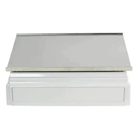 Front view of SC Series Precision Counting Scale with 50 pound capacity and 0.01 pound readability, sleek metal surface.