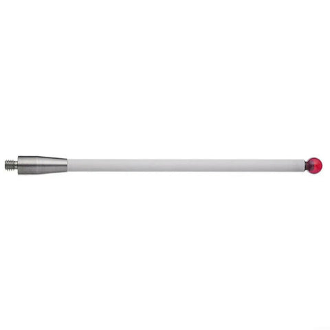 2 Pack A5000 3712 CMM Touch Probe Stylus With 6mm Ceramic Ball Tip 100mm Long M4 Threaded Handle CNC Probe Tip For Precise Measurements Crash Resistant Ceramic Shaft Great For Non Conductive Or Delicate Surfaces