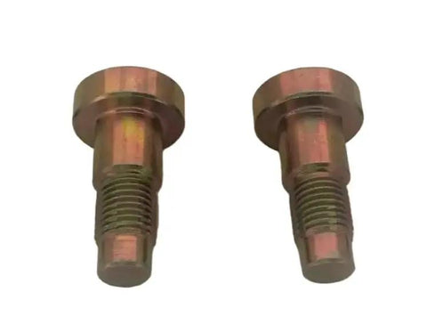 Set Of 2 Jeep Wrangler Seat Belt Upper Shoulder Harness Torx Bolts T50, 7/16-20 Threads, heavy-duty mounting hardware, front view