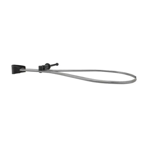 Side view of Pro Grade 8 Inch Outside Caliper For Accurate External Measurement Of Round Stock Tubing And Turned Parts Built With Forged Steel Legs.