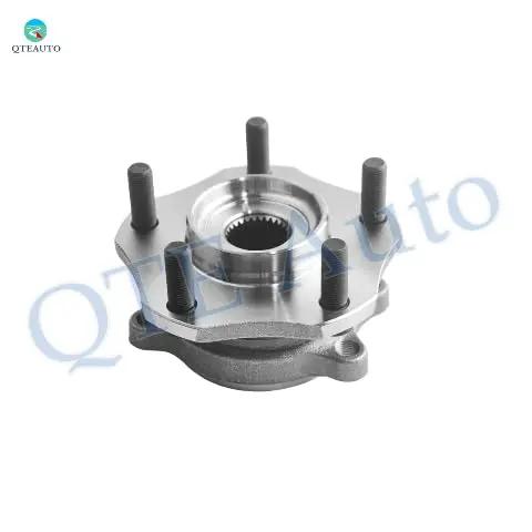 Front Wheel Hub Bearing Assembly Replacement For Nissan Rogue From 2014 To 2023 Plus Rogue Sport And Qashqai Models Direct Fit OE Grade Quality Durable Bearings No More Noisy Wheel Bearings For A Quiet Smooth Ride And Easy Install product shown from top view.