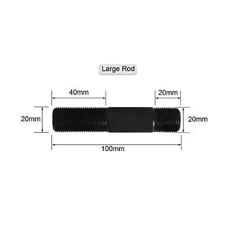 Hydraulic Knockout Punch Driver Kit With Hole Die Set Big Pull Rod dimensions and specs for heavy duty use